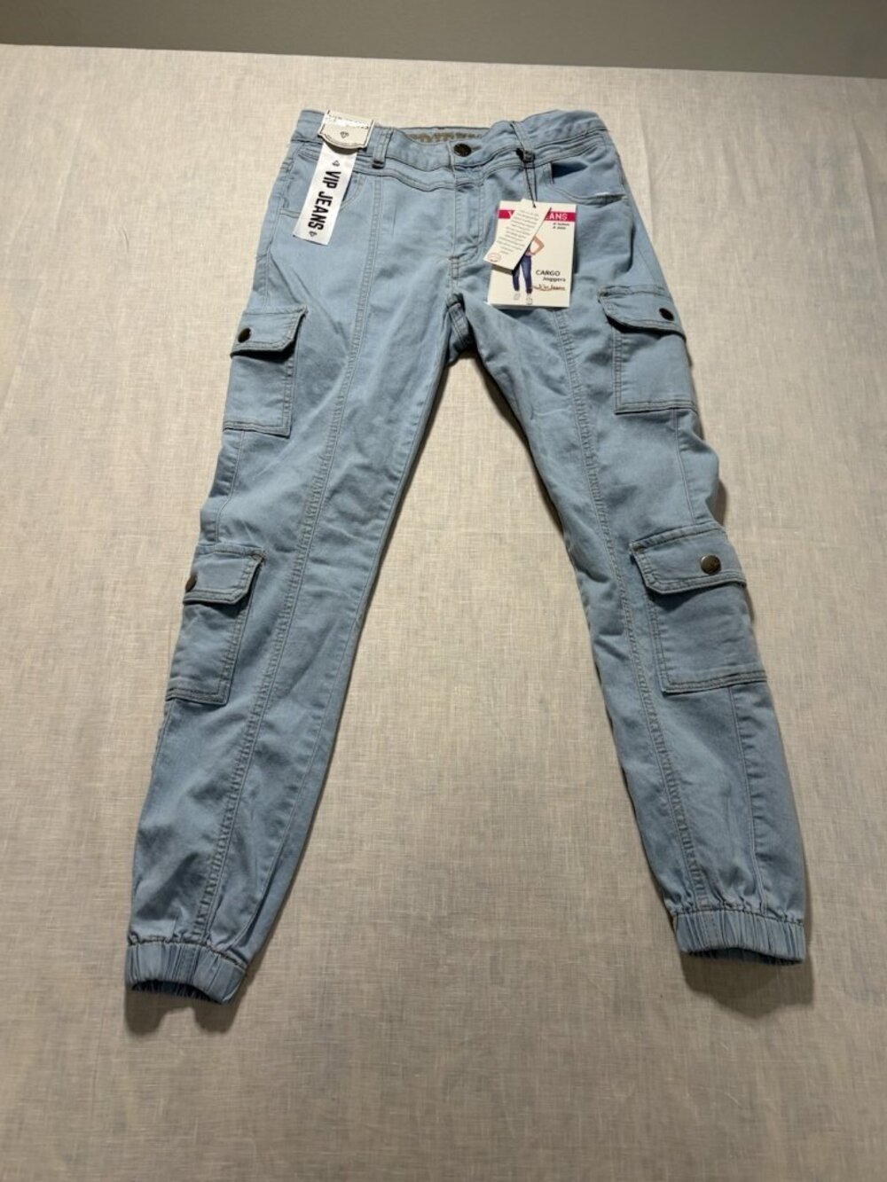 VIP Jeans Womens Size 9 Jean 28X26 (measured) Midrise Cargo Joggers
